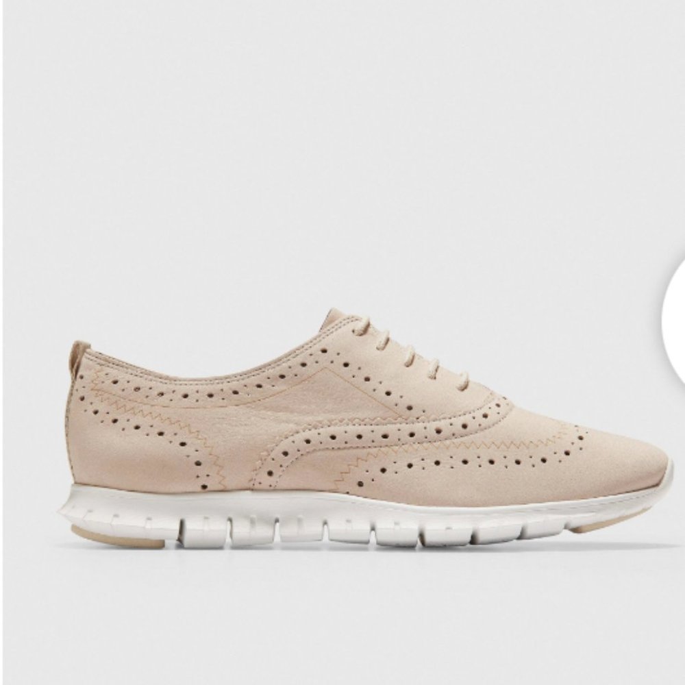Wingtip Oxford - Oat Nubuck